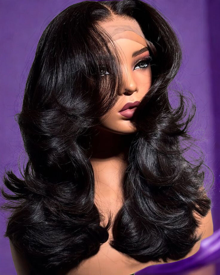 Full Frontal Bouncy Curl Wig