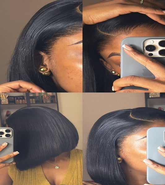 Double Drawn Straight Wig