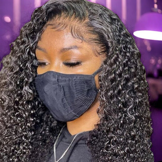 Double Drawn Jerry Curl Wig